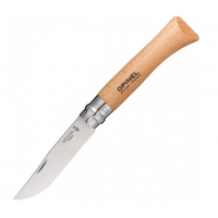 Нож OPINEL №10, нержавеющая сталь, рукоять из бука, блистер Нож OPINEL №10, нержавеющая сталь, рукоять из бука, блистер