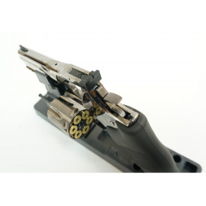 Пневматический револьвер ASG Dan Wesson 715-4 Steel Grey